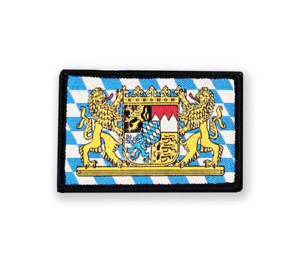 Bayern Klettpatch gewebt 4 x 6 cm full color