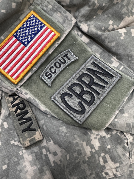 CBRN ACU Patch foliage green