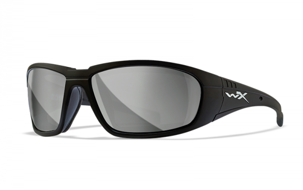 WileyX BOSS Silber Flash Matt Schwarz