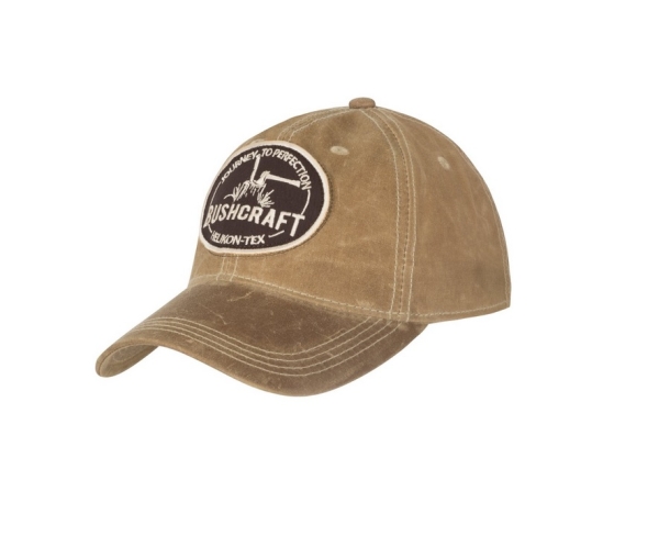 HELIKON TEX Bushcraft Baseball Cap - Waxed Cotton - Khaki