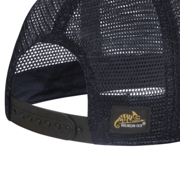 Helikon-Tex Trucker Cap - Dirty Washed Cotton - Dirty Washed Navy / Navy A
