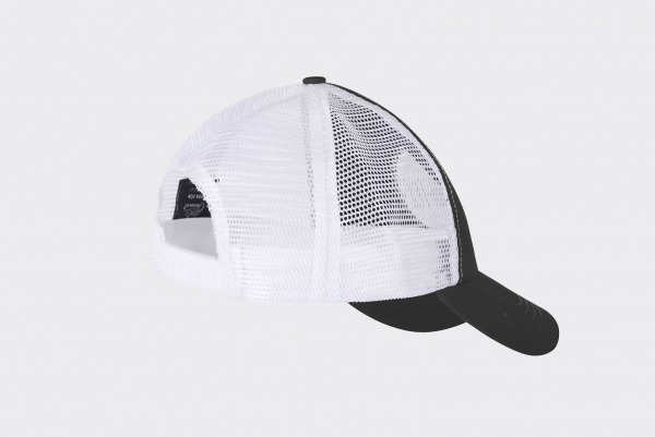 Helikon-Tex Trucker Logo Cap - Cotton Twill - Black