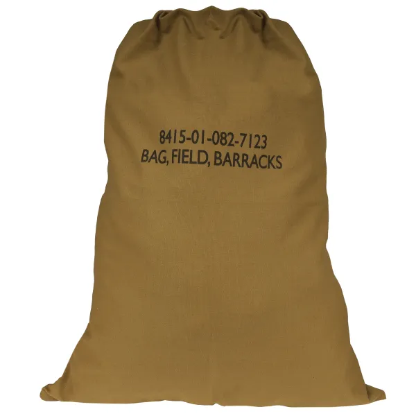 US CANVAS BARRACKS BAG Wäschesack COYOTE
