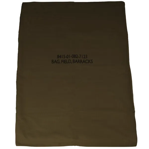 US Army G.I. Canvas Barracks Bag Oliv