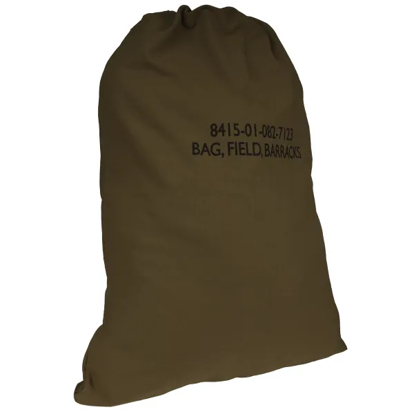US Army G.I. Canvas Barracks Bag Oliv