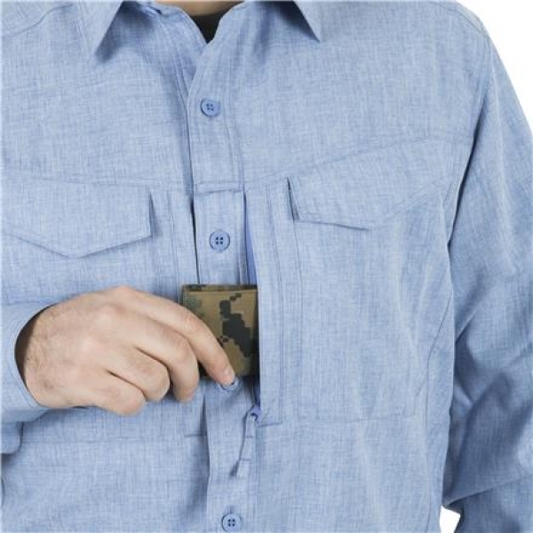 Helikon-Tex DEFENDER Mk2 Gentleman Shirt® - Melange Black-Grey