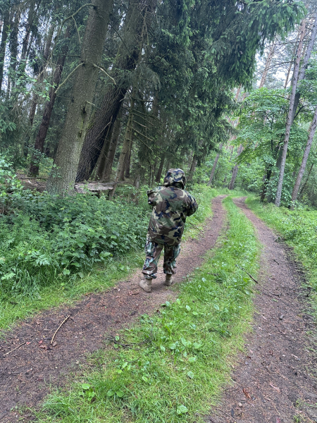 US ECWCS Parka Cold Wet Weather Jacke woodland camouflage