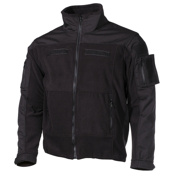 BW Combat Fleece Jacke schwarz