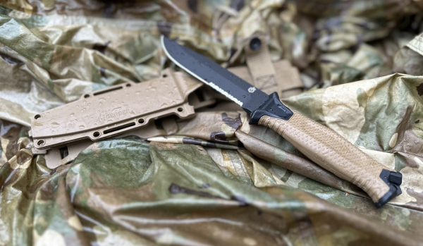 Gerber StrongArm Serrated Edge Coyote