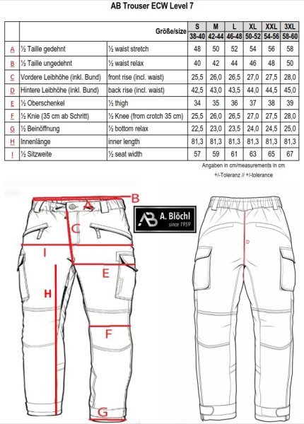 AB Trouser ECW Level 7 PrimaLoft® Kälteschutzhose 5FTD Flecktarn