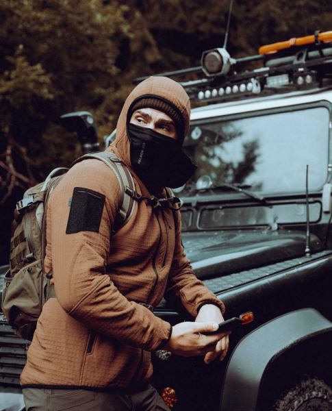 HELIKON-TEX Patriot PRO Fleecejacke - Coyote