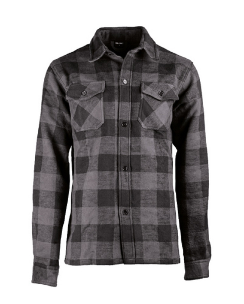 HOLZFÄLLERHEMD LEICHT SCHWARZ/GRAU