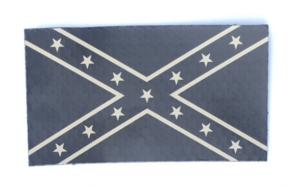 IR REBEL Velcro Patch 'Confederate States of America'