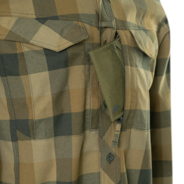 Helikon Tex Defender Mk2 Shirt Nylon Sorona® Blend Bayou Moss Checkered