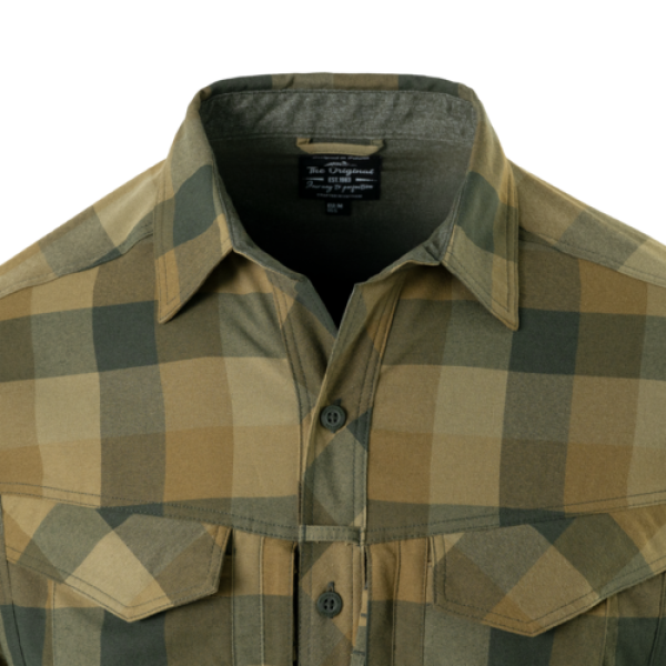 Helikon Tex Defender Mk2 Shirt Nylon Sorona® Blend Bayou Moss Checkered