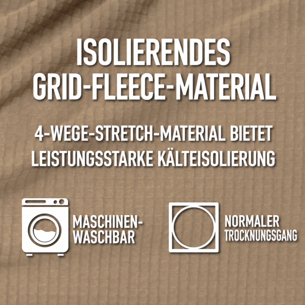 Military Gen III Level 2 ECWCS Mid-Weight Underwear Top SAND