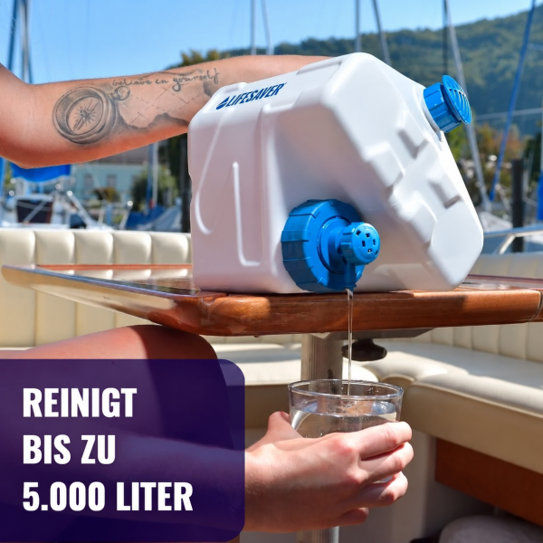 LifeSaver Cube – kompakter Wasseraufbereiter für Outdoor und Notfallvorsorge
