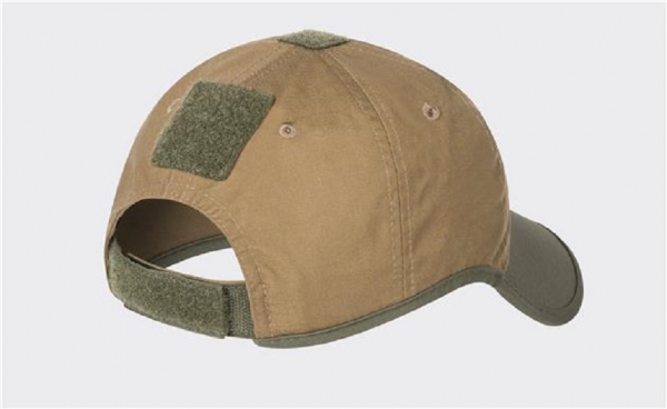 Helikon Tex Logo Cap - PolyCotton Ripstop - Olive Green / Adaptive Green A