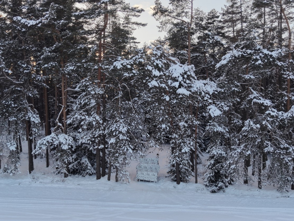 BW Mehrzweckplane Tarp Spezialkräfte mit IRR Beschichtung  280 x 300 cm M05 Snow