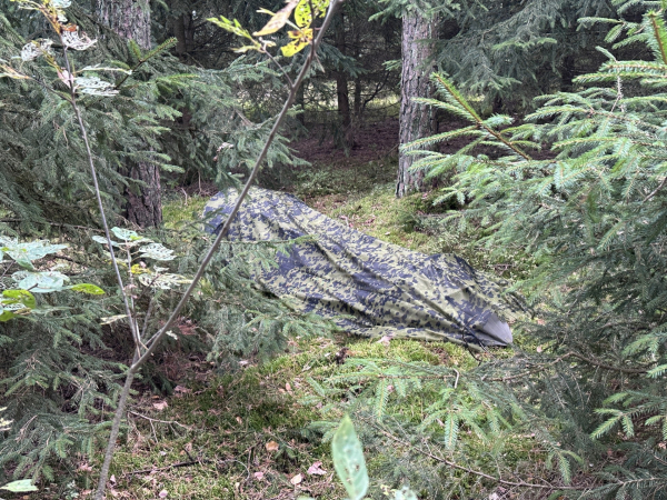 AB Utility Mesh Fabric IR Skarpo 140 x 280 cm M84 Woodland