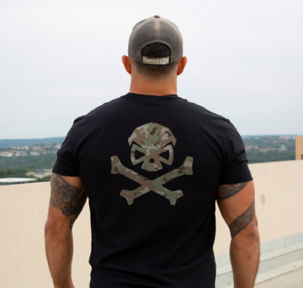 Pipe Hitter's Union PHU Multicam Logo Tee