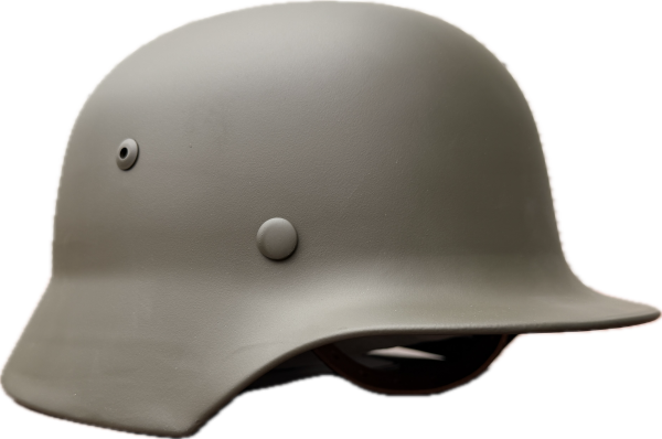 Wehrmacht WH Stahlhelm M35 (Repro) WW II Oliv
