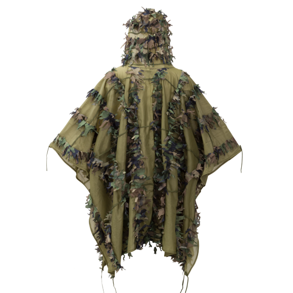 Helikon-Tex LEAF GHILLIE PONCHO® Woodland Camouflage
