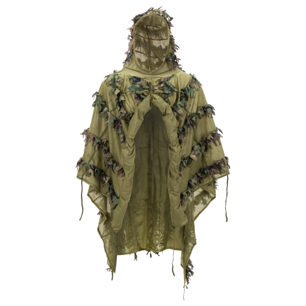 Helikon-Tex LEAF GHILLIE PONCHO® Woodland Camouflage