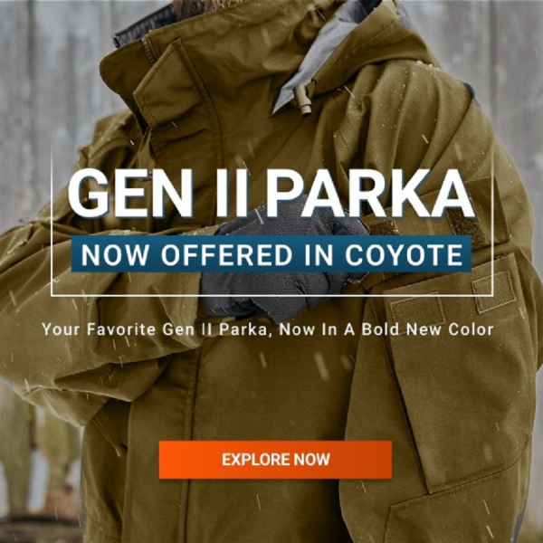 PROPPER ECWCS Gen II Waterproof Parka Coyote