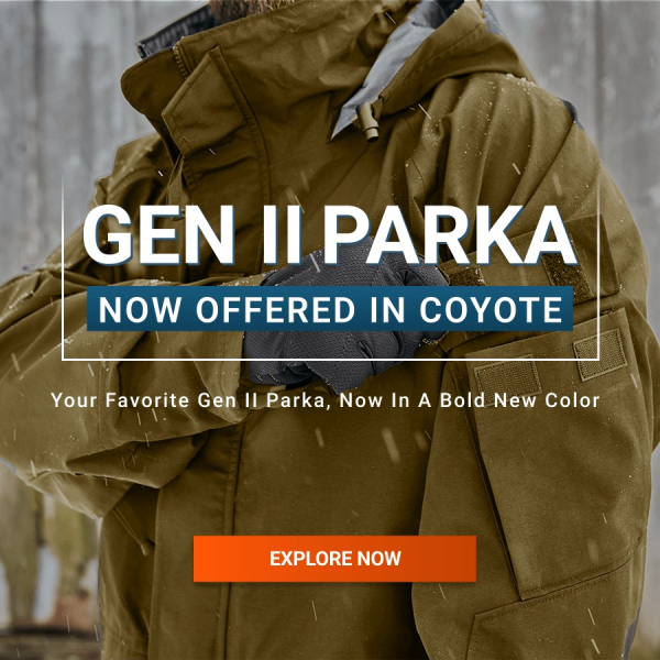 PROPPER ECWCS Gen II Waterproof Parka Coyote