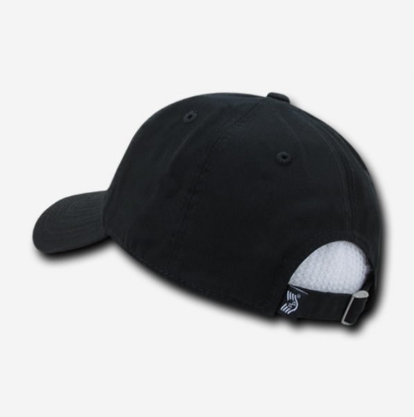 Punisher Skull Relaxed Graphic Cap Black
