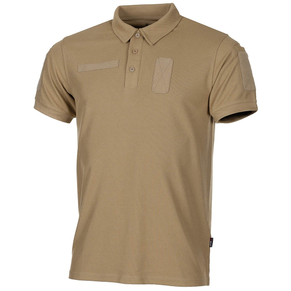 Poloshirt Tactical Coolmax Coyote