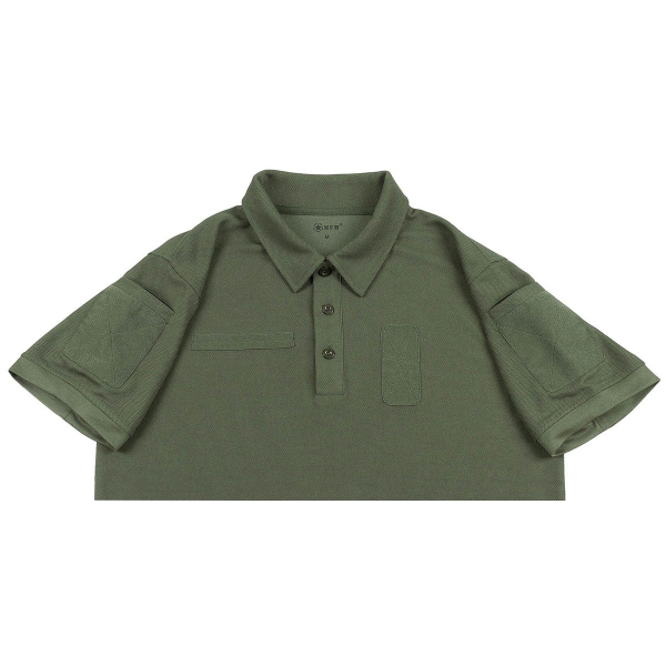 Poloshirt Tactical Coolmax Oliv