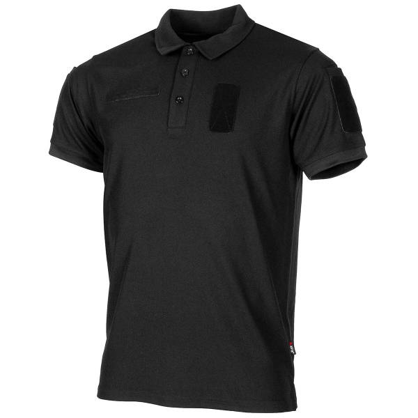 Poloshirt Tactical Coolmax schwarz