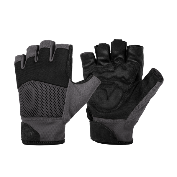 Helikon-Tex Half Finger Mk2 Gloves - Black / Shadow Grey B