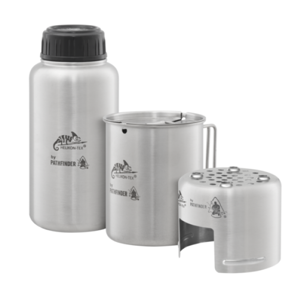 Helikon Tex PATHFINDER Stainless Steel Bottle Cook Set