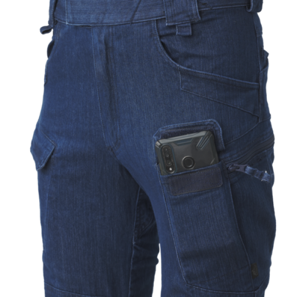 HELIKON TEX URBAN TACTICAL PANTS UTP Denim Stretch - Marine Blue