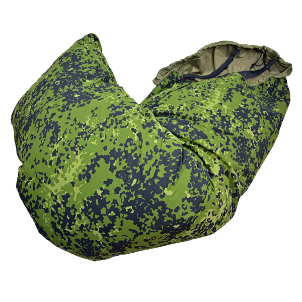 Danish Army HMAK Schlafsack M98 mit Überzug M84 camouflage