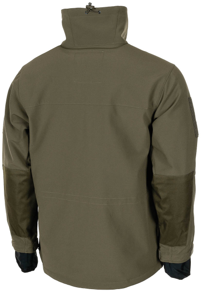 High Defence Tactical Softshelljacke 8.000 mm – wasserdicht, winddicht & atmungsaktiv oliv