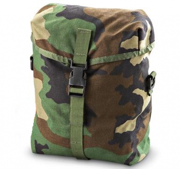 US Army MOLLE MRE Utility Sustainment Pouch Woodland Camouflage