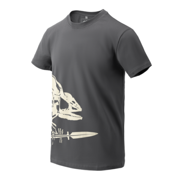 Helikon Tex T-Shirt Full Body Skeleton Shadow Grey
