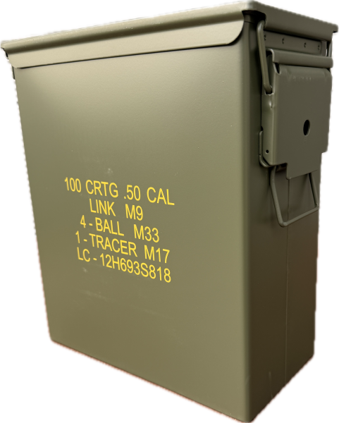 US AMMO BOX STEEL M9 CAL.50 LARGE