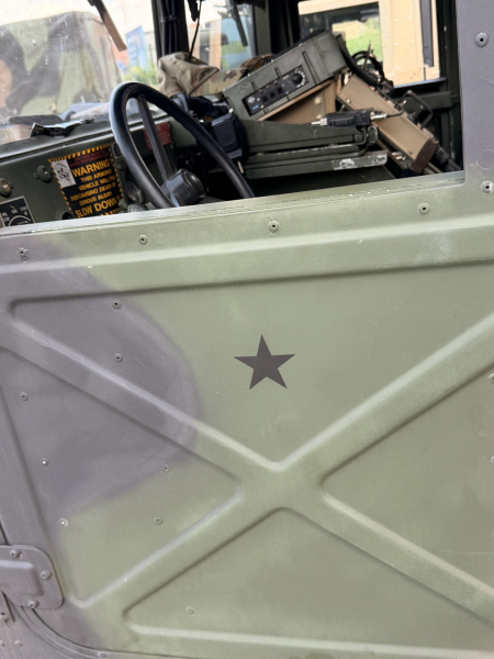 US Army Vehicle M-Serie Aufkleber Stern