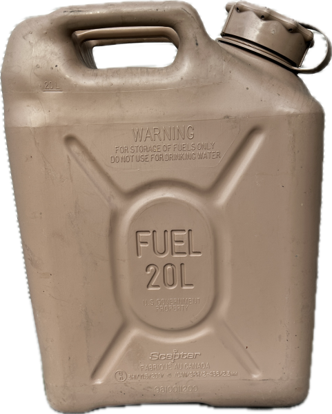 4 US Army 20L Fuel Can Kraftstoffkanister