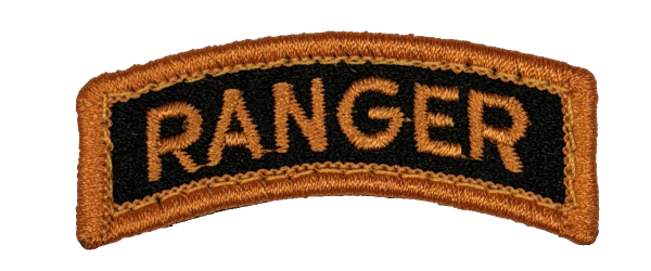 US ARMY RANGER Tab Klett Patch Full Color