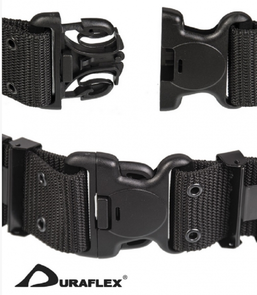 US LOCHKOPPEL LC2 MIT DURAFLEX® SCHNALLE BLACK