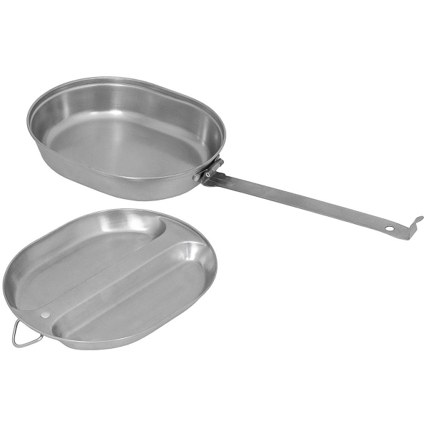 US  Edelstahl Feld Essgeschirr