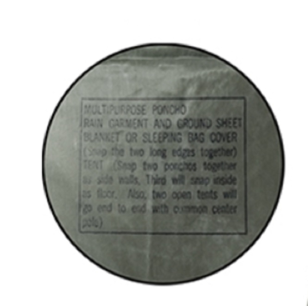 US Army OG 1959 Vietnam Korea Poncho Nylon OG207