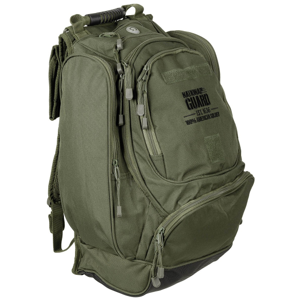 US Rucksack NATIONAL GUARD oliv