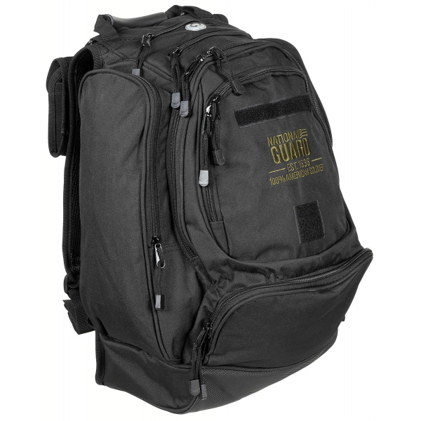 US Rucksack NATIONAL GUARD Black